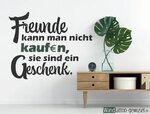 Wandtattoo Sprüche zur Freundschaft für Freunde - Wandtattoo